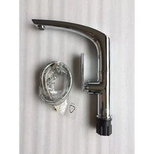 Charger l'image dans la galerie, robinet mitigeur lavabo bassin blanc