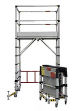 Charger l'image dans la galerie, Echafaudage télescopique roulant aluminium 4m

