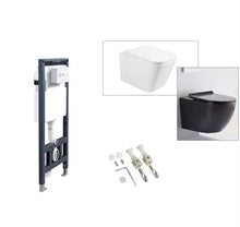 Charger l'image dans la galerie, Toilette Murale Siège Citerne Dissimulée Cadre Métallique Salle De Bains
